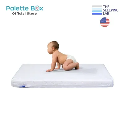 The Sleeping Lab Luxury OrthoCare Foam Mattress – Breathable & Anti-Bacterial | New Born to Toddler | Palette Box