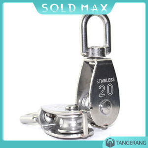 Pengangkatan Swivel Pulley: Katrol Kerekan Mini Stainless & Aksesoris