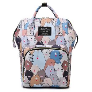 TAS BAYI 6010 - Tas Bayi LTS CARTOON Ransel Perlengkapan Travelling Popok Bayi Tas Diaper Bag Anello - G1