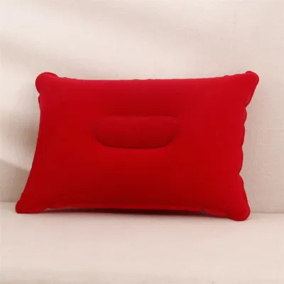 Inflatable Pillow Portable Rectangular Office Lunch Break Pillow Travel Pillow Outdoor Camping Blow Pillow