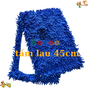 COMBO 5 bông lau nhà 45-60-80-90cm Miếng lau nhà thay thế cây lau nhà inox tấm lau nhà san hô giẻ lau bông lau thay thế