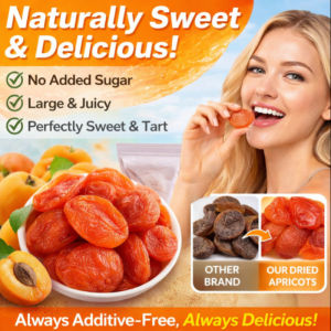 🌟 Natural Dried Apricot Fruit No Sugar Added Naturally Air-Dried Sour & Sweet Healthy Delicious – Xinzhou Qianqu Dried Apricot No Sugar