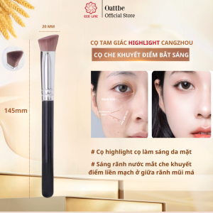 Cọ phấn mắt higlight tam giác cọ bắt sáng đa chức năng làm sáng khuôn mặt rãnh nước mắt quầng thâm