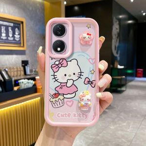 Ốp lưng Honor X7B cho Honor X7B / Honor Play 50 Plus / Honor 90 smart【vỏ vỏ điện thoại trang trí phim hoạt hình lập thể ba chiều】