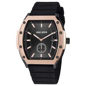 Jam Tangan Jonas Jasmin Belimbing HA-759SUR / Jam Tangan Fashion Pria Tali Rubber Diameter 46cm