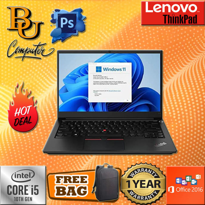 LENOVO THINKPAD e14 CORE I5 GEN 10/ 16GB RAM 256GB SSD 14 - Main Image