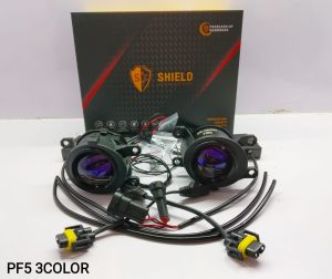 Projector Foglamp Fog Lamp LED Lampu Kabut Tembak Laser 3 Warna 2 Inch