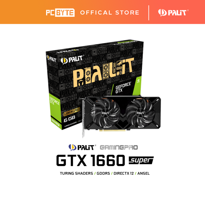 Palit GeForce GTX 1660 SUPER GP GDDR6 Graphic Card | Lazada