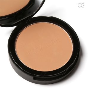 FEMME || FA16 - FOCALLURE Oil-control Pressed Powder With Sponge Matte Bedak Padat 3 Colours Waterproof Tahan Lama Two Way Cake Compact Powder