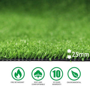 Rumput Sintetis 2M×3M Alas Rumput Anjing Profesional Alas Urin Rumput Hewan Peliharaan Alas Latihan Toilet Anjing dengan Lubang Drainase - Mudah Dibersihkan Dekorasi Halaman Dalam dan Luar Ruangan Rumput Sintetis