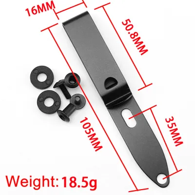 Ro jozor Stainless Steel Waist Belt Clip K Sheath Clip for Kydex Sheath IWB IWB-2 Holster