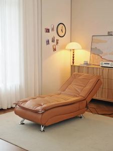Empress recliner lazy sofa can be used for lying down or sleeping Single room bedroom small apartment electric folding sofa bed