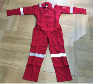 XINKE FRC PREMIUM COTTON TREATED NFPA2112 FLAME RETARDANT FR COVERALL SIRIM DOSH (ODD SIZE)