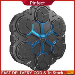 Music Boxing Equipment Wall Mounted BT Smart Interactive Boxing Training Equipment for Adults Kids Home Office and Gym