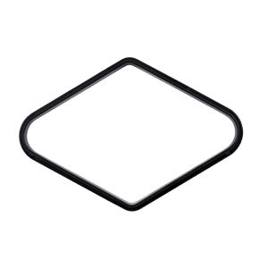 1PCS Segitiga Bola-9 Bentuk Berlian Warna Hitam Segitiga Billiard Plastik Cocok Untuk Lokasi Billiard Atau Untuk Perumahan