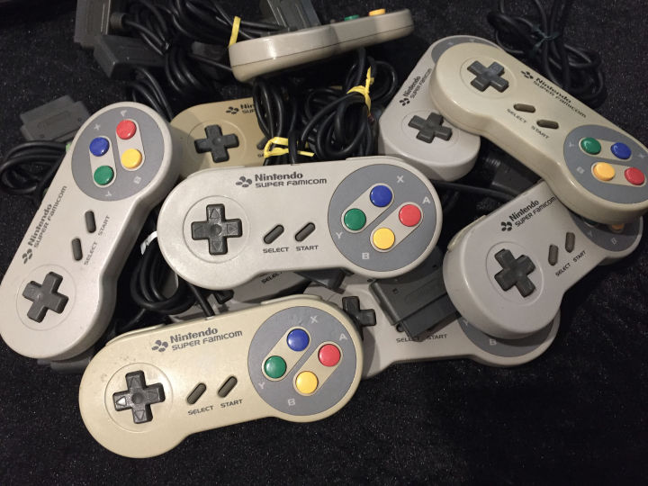 จอยเกมส์ Nintendo Super Famicom SFC SNES Controller ของแท้ | Lazada.co.th