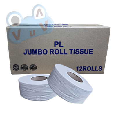 Jumbo Toilet Paper 12rolls (100% Virgin Pulp) - Compact Series | Lazada ...