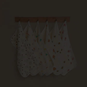 Bé sơ sinh bông lau khăn khăn mặt cho em bé Khăn lau khăn chăm sóc nước bọt lau bằng họa tiết hoạt hình 25x50cm