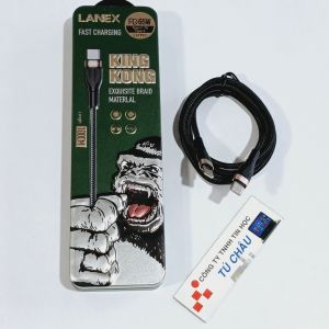 Cáp sạc nhanh hai đầu Type C PD65W (Type C Link / Type C to Type C): Cáp dài 1M