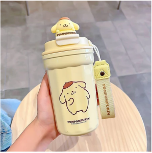SANRIO Tumbler Anak Stainless 450ml Tremos Premium Free box