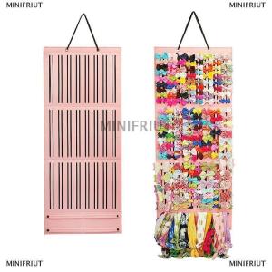 [COD] MINIFRIUT ที่เก็บของสำหรับเด็กพร้อมตะขอเกี่ยวผมที่หนีบผมอุปกรณ์เสริมสำหรับใส่ที่แขวน