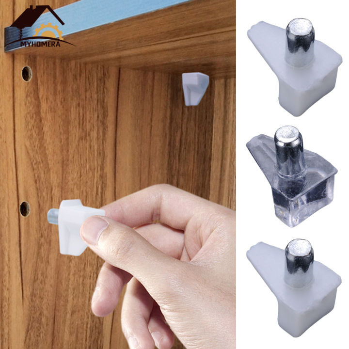 50 Pieces Shelf Studs Pegs with Metal Pin Shelves Support Separator Fixed Cabinet Cupboard Wooden Furniture Bracket Holders White Diy Installation Shelf Pegs Flexible Cupboard Accessories Lazada Lazad...
