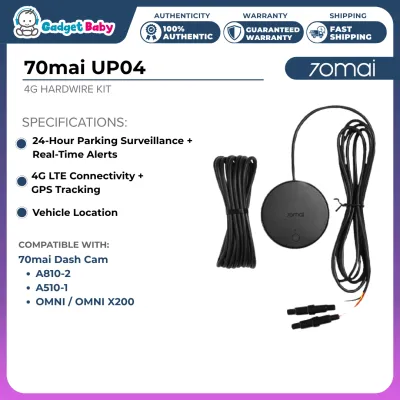 70mai UP04 4G Hardwire Kit | Compatible for A810 | A510 | Omni