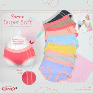 Celana Dalam Wanita CD Sorex Super Soft Art 1255