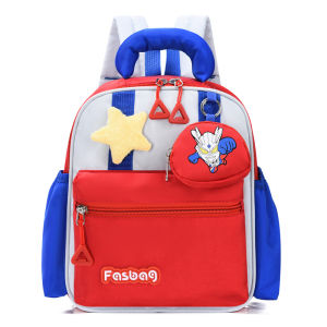 L91 Capybara Backpack For Elementary School Student Lightweight Large Capacity Spider-Man School Bag L