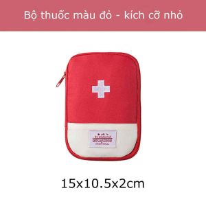 Túi Đựng Thuốc Nhiều Ngăn Du Lịch - Túi Đựng Dụng Cụ Y Tế Đồ Cứu Thương - Nhân Di Động -AENEA