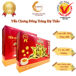 Yến Chưng Đông Trùng Hạ Thảo Trison 420ml (6 hũ x 70ml)