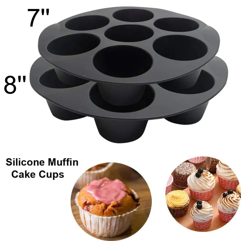 Even Cake Cups Air Fryer Accessories Round Muffin Cup Mold