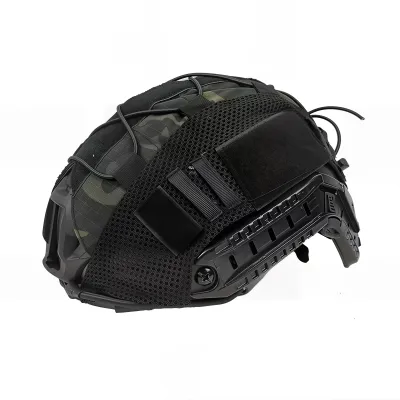 หมวกยุทธวิธี FAST โม่งคลุมหัว หมวกฟาส Tactical Helmet Cover Clothes ผ้าคลุมหมวกกันน็อค หมวกกันน็อคทหาร อุปกรณ์หมวกฟาส