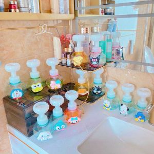 ขวดปั้ม ขวดเปล่า ขวดปั๊ม Sanrio Character งาน DIY มาใหม่ หัวปั้มโฟมเป็นรูปดอกไม้ พร้อมส่ง 13 ลาย ขนาด 350 Ml.