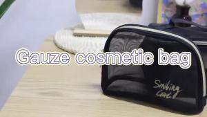 Nylon Zipper Makeup Bag–Large Capacity Trave & Toiletry Organizer Portable Storage Pouch