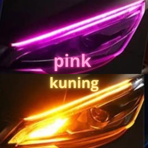 LAMPU ALIS LED DRL LIGHT STRIP SEIN DRL MOTOR MOBIL 60CM WATERPROOF FLEKSIBEL