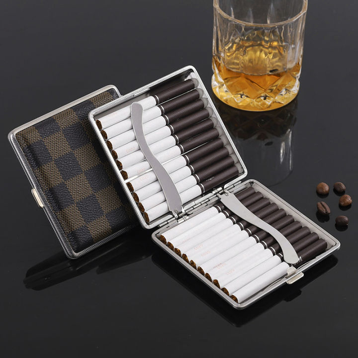 Pocket Cigaretts Holder Case Alloy Storage Boxes Can Hold 10 Pcs ...