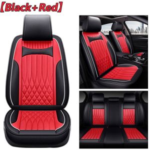 5 Seats Car Seat Cover Linen Full Enclosed Breathable Wear-resistant Auto Seat Cushion Protector Universal Fit Car Interior Accessories