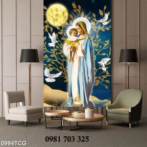 Gạch tranh đẹp công giáo trang trí nhà
