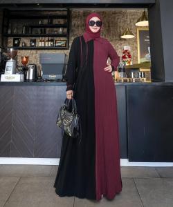 Restya Gamis Wanita Terbaru Murah Elegan Kekinian Dress Model 2 Warna