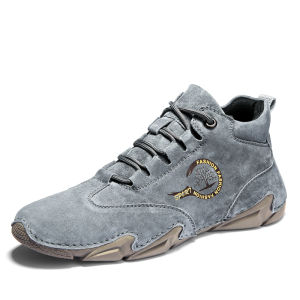 INLIKE Terlaris Sepatu Boots Pria Keren Full Hitam Coklat Boots Tinggi Formal Murah Kerja Klasik Import Karet Ringan Lentur 309