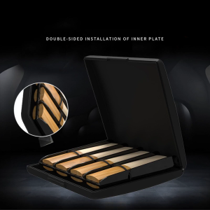 ปี่โอโบจากกกคลาริเน็ตแซกโซโฟน8ช่องสำหรับสวมใส่กันกันน้ำกล่องเหล็กของขวัญอเนกประสงค์สำหรับ8กกพร้อมช่อง