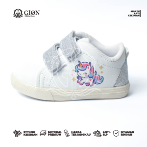 Sepatu Sneaker Anak Motif Unicorn Untuk Usia 1-3 Tahun Perempuan