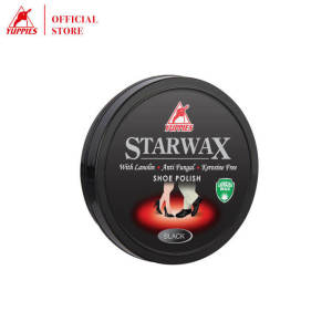 YUPPIES STARWAX Shoe Polish Black Polish Kasut Hitam