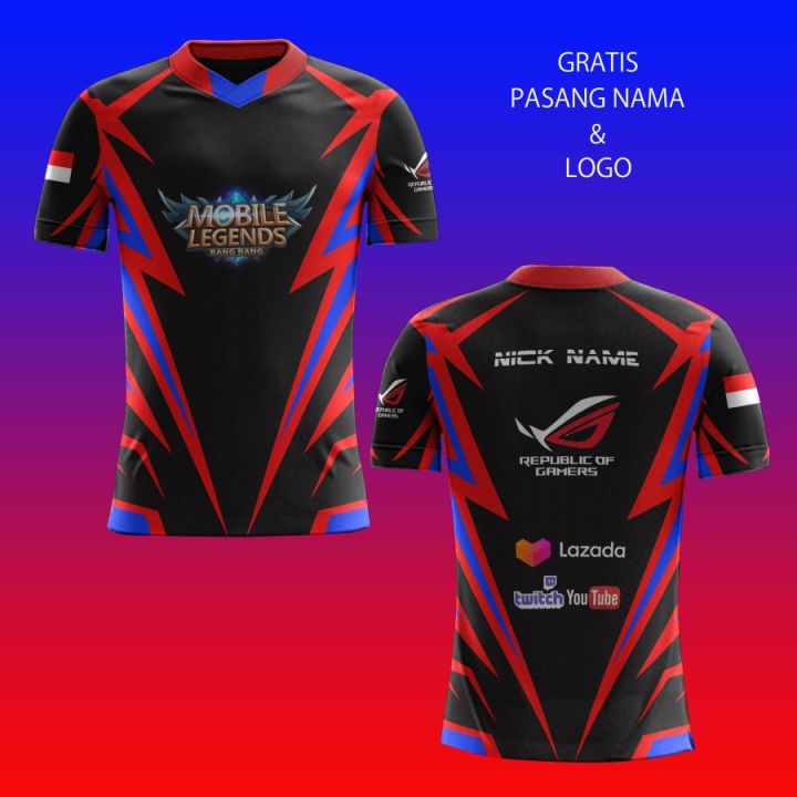 Baju best sale gaming ml