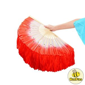 MaxPlus Dance Hand Fan For Chinese Style Classical Folding Hand Held Fan Silk