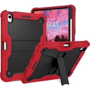 for iPad Air 11 Inch Case 2025 2024 with KickstandPencil Holder 3 in 1 Heavy Duty Shockproof Protective Tablet Case for iPad 11th Gen A16 2025/10th GeniPad Pro 11 2024 2022 Air 5 4iPad Air 13 2025 2024iPad Pro 13iPad Pro 12.9iPad Mini 7 Mini 6