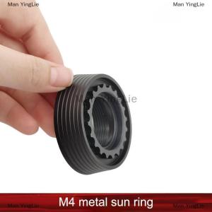 [COD] Man YingLie Riding Accessories Bicycle Brakes Solar Ring M4 Snap Ring M16MOE Handguard Universal Model No Function