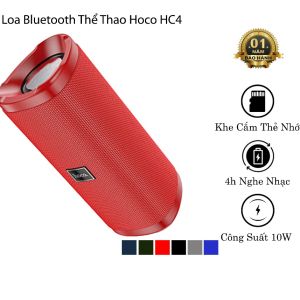 🔊 Loa Bluetooth Hoco HC4 – Loa Kép 10W Pin 1500mAh Kết Nối Đa Năng - giao màu ngẫu nhiên