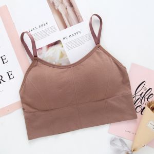 No Trace Sports Bras Women Lingerie Backless Vest